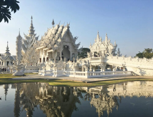 A la découverte du temple blanc de Wat Rong Khun en Thailande