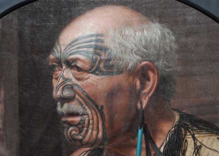 peinture-chef-de-clan-maoris