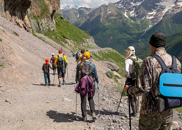 trekking-a-pied
